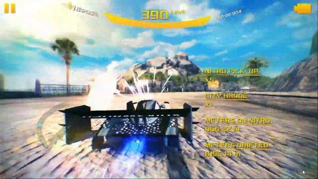 Asphalt 8 AZURE COAST - CAR (VOLKSWAGEN I.D. R) смотреть онлайн