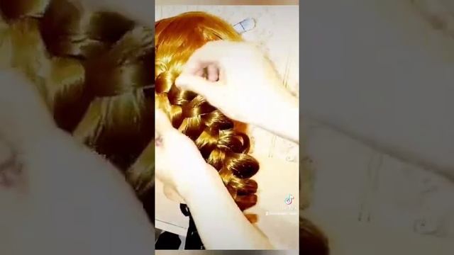 Красивая прическа из французских кос | Корзинка из кос | Свадебная прическа | Прическа в школу смотреть онлайн