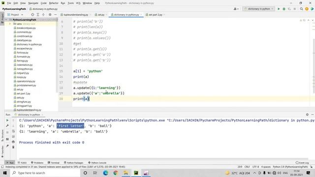 #26 Dictionary in Python | Python Dictionary & its built-in functions in Hindi смотреть онлайн