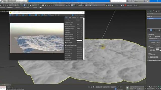 Создание ландшафта в Corona Renderer | 3Ds Max | Часть 1. Уроки для начинающих смотреть онлайн