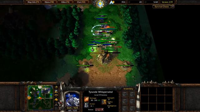 Warcraft 3 | Survival Chaos #101 - I will do one in Spanish, another in Basque... | WarBoss смотреть онлайн