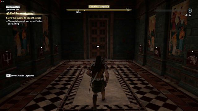 Journey's End | Solve The Puzzle To Open The Door | Ancient Stronghold | ASSASSIN'S CREED ODYSSEY