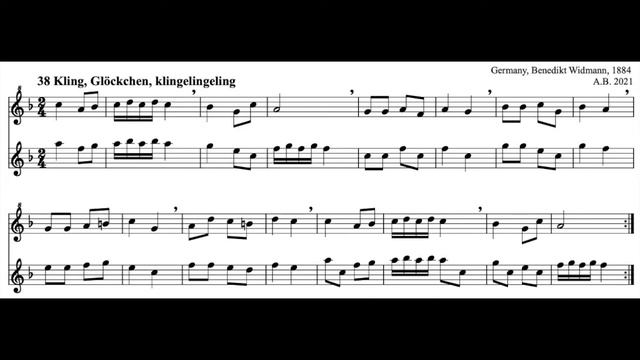 Play with me, 50 carols, n. 37 & 38, for soprano recorder смотреть онлайн