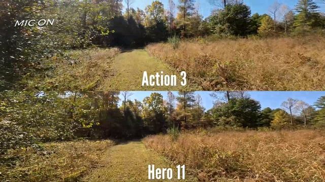 GOPRO HERO 11 vs DJI OSMO ACTION 3 vs INSTA360 X3 | Footage Comparison смотреть онлайн