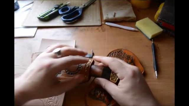 Ножны для ножа кожаные "Властитель Глубин" смотреть онлайн