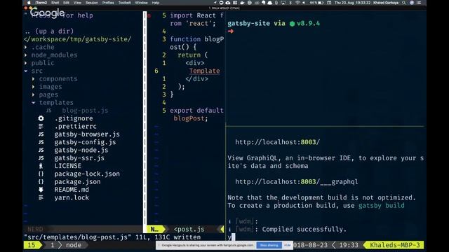 Khaled & Stefan stitching GraphQL смотреть онлайн