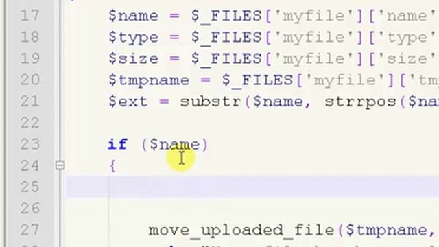 PHP Tutorials // File Upload (Part 3/8) смотреть онлайн