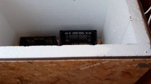 Ящик для хранения картофеля и овощей на балконе. Термобокс.