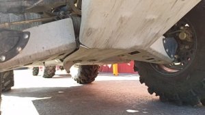 Для чего нужна защита на квадроцикл STELS LEOPARD 500-600-650, хороший пример для чего она нужна