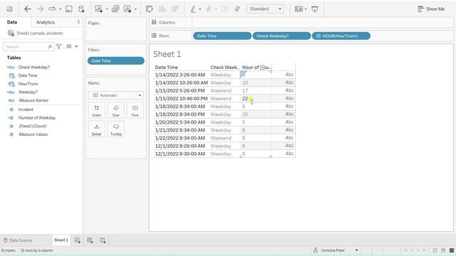 How to calculate the working hours || Calculate Business Hour in Tableau смотреть онлайн