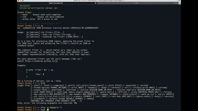 Using HTTPie and jq with Akamai APIs смотреть онлайн