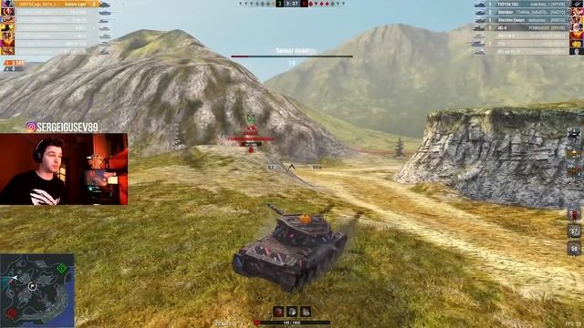 НЕВОЗМОЖНЫЙ БОЙ НА ЛТ ● УЛОЖИЛ ДВА ШЕРИДАНА ШОТНЫМ 1 VS 4 ● WoT Blitz