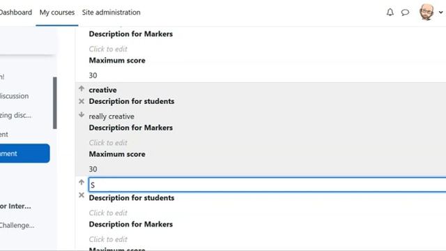 How to Create a Marking Guide in Moodle 4.0 смотреть онлайн
