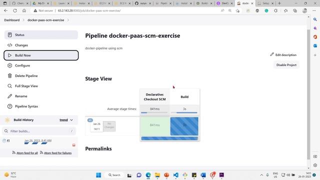 14 Jenkins pipeline with docker using SCM смотреть онлайн