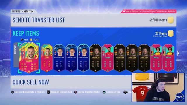 SO MANY DEALS! REWARDS FLIPPING & PANIC! FIFA 19 Ultimate Team смотреть онлайн