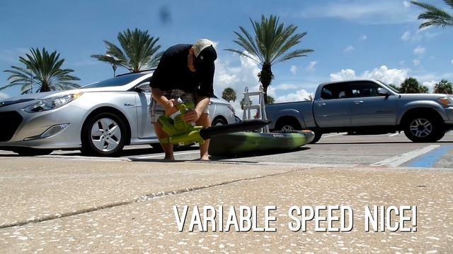 SunJoe Leaf Blower Powered Kayak - 40 Volt смотреть онлайн