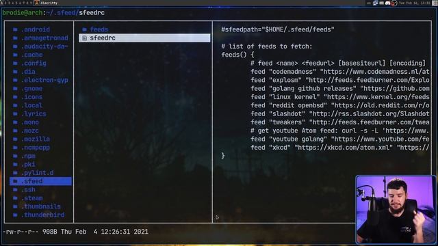 Sfeed: Peak Minimal RSS Feed Reader смотреть онлайн