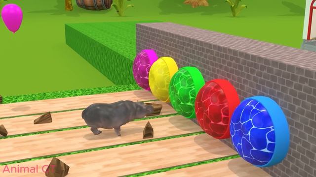 5 Giant Duck, Monkey, Piglet, chicken, dog, elephant, cow, Sheep, Transfiguration funny animal 2023 смотреть онлайн