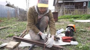 #4 Идеальный садовый (земляной) бур своими руками! Начало подготовки к новому забору положено!