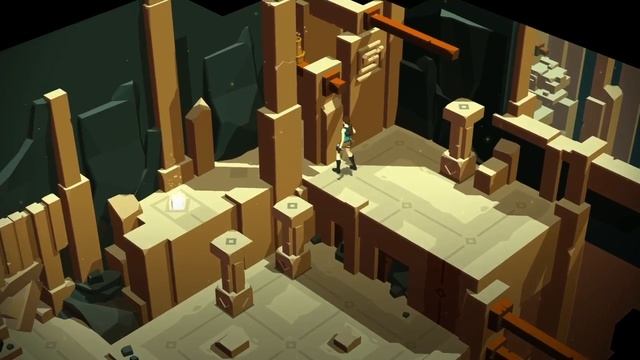 Lara Croft GO - Book 3: "The Maze of Stones" (All Vases) смотреть онлайн