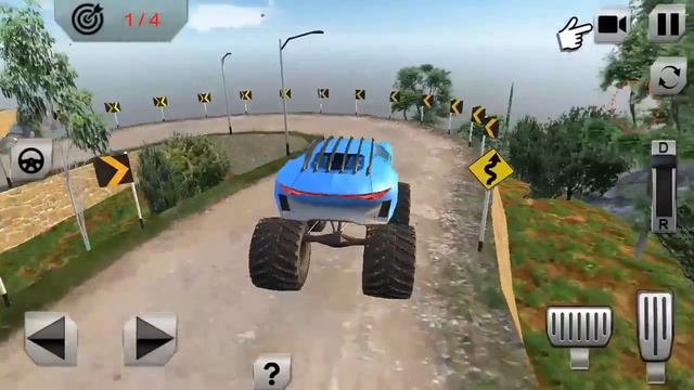 Monster Truck Racing Game Crazy Offroad Adventure - Android Gameplay HD смотреть онлайн