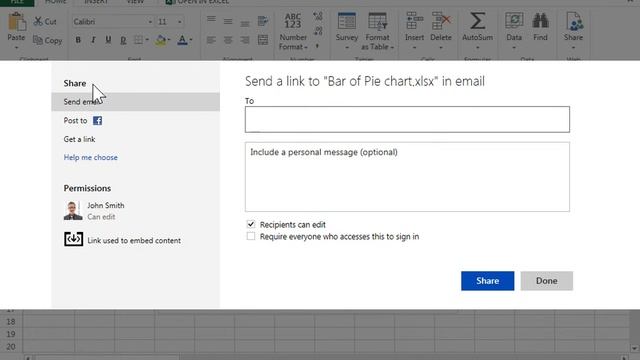 Excel 2013 Share a Workbook Online Using the Browser смотреть онлайн