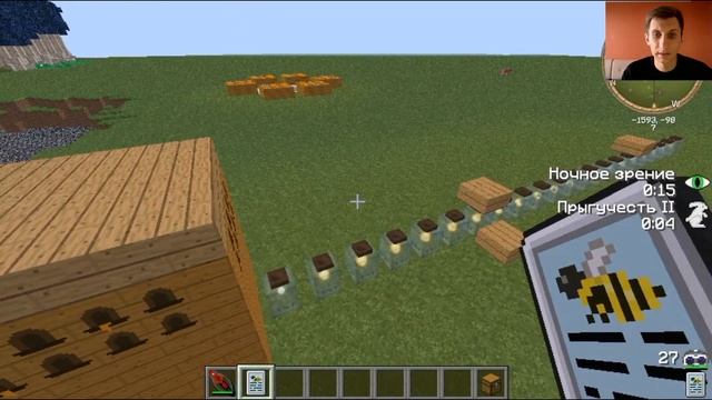 Minecraft: Forestry гайд 1.7.10 #7: качалка узлов, топ узлы, empowering пчёлы смотреть онлайн