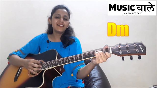 Dhadak Guitar Lesson | Easy Guitar Chords | Learn guitar in Hindi | Musicwale смотреть онлайн