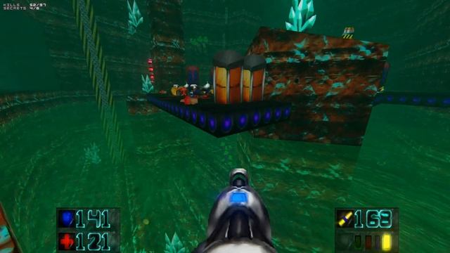 Doom TC ? The Fold | Map 03 | The Cyan Grotto смотреть онлайн