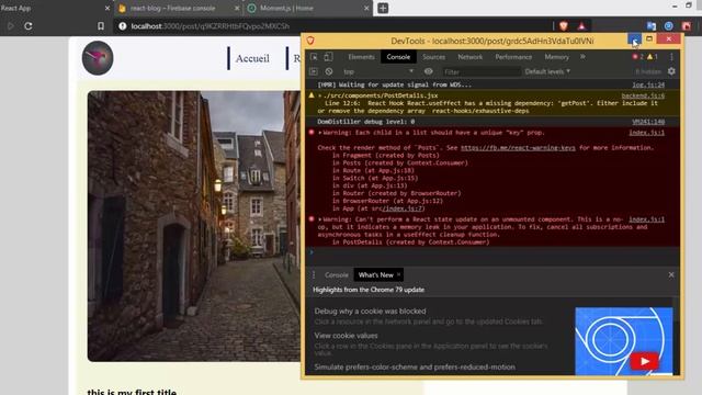Blog ب #react #hooks part 7 | DARIJA (post details) смотреть онлайн