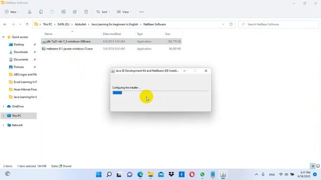 Java Lesson #2 How To Install NetBeans and JDK in windows 11 смотреть онлайн
