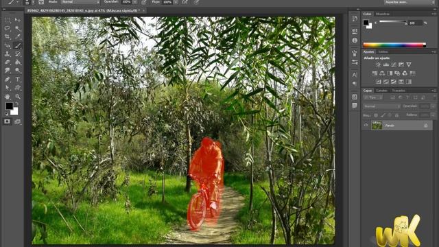 Photoshop CS6 Curso completo, Como hacer una mascara rapida, Capitulo No-28 смотреть онлайн