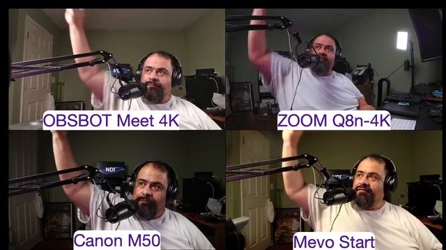 OBSBOT Meet 4K, Zoom Q8n-4K, MEVO Start, Canon 50 смотреть онлайн