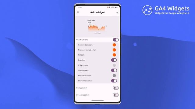 Widgets for Google Analytics 4 (GA4 Widgets for Android app) смотреть онлайн
