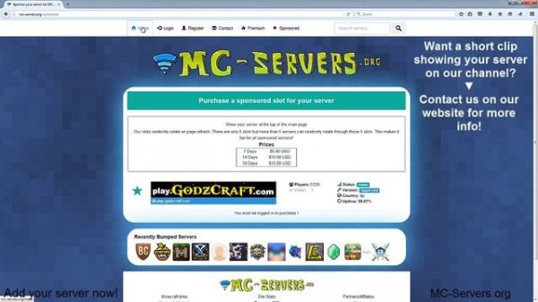 Minecraft Server List - MC-Servers (Join now!)