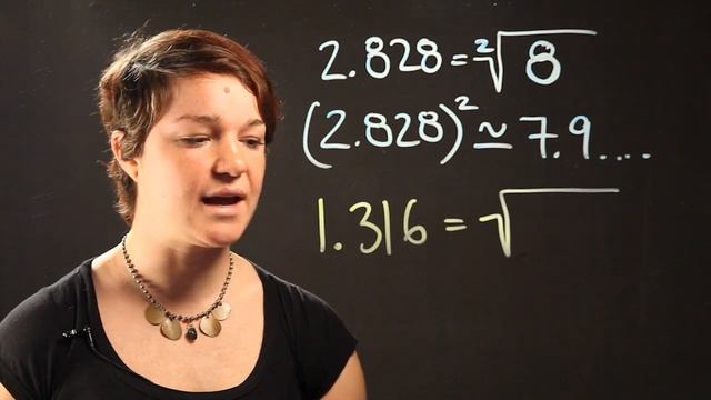 How to Find Radicals From Decimals : Radical Numbers смотреть онлайн