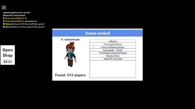 Copy of ROBLOX HIDE AND SEEK EXTREME смотреть онлайн