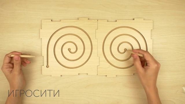 Графомоторный лабиринт «Круг», ToySib смотреть онлайн