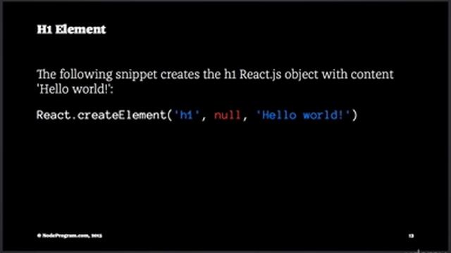 Learn JavaScript Library Used by Facebook&IG: Hello world смотреть онлайн