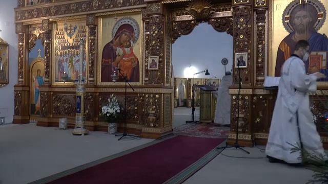 Фрагменты воскресной Литургии 9 01 22 смотреть онлайн