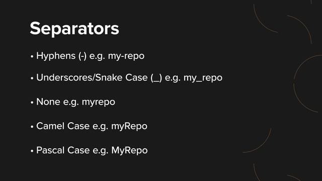 How to Name Your Github Repo Using Semantics смотреть онлайн