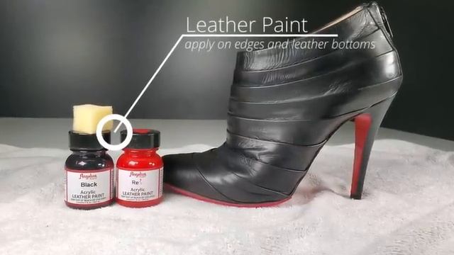 ASMRㅣChristian Louboutin Booties Restorationㅣ크리스찬 루부탱 구두 복원ㅣ4K смотреть онлайн