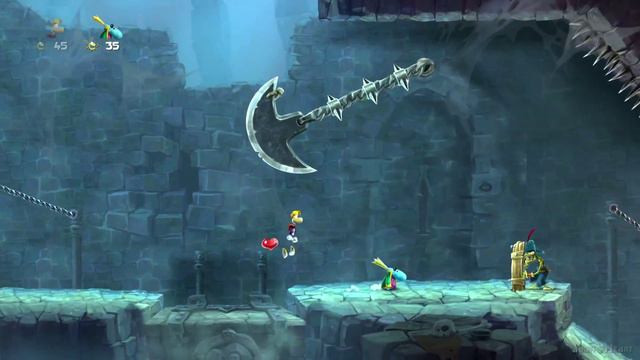 Rayman Legends (XBox One) Первый запуск ► Co-Op Gameplay XOne