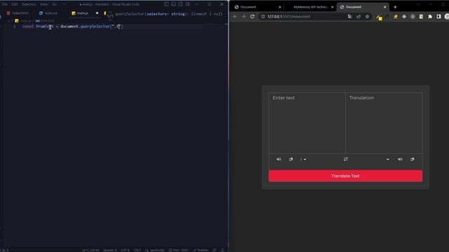 Build a Translator App with HTML, CSS & Javascript смотреть онлайн