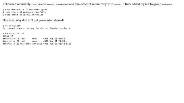 DevOps & SysAdmins: ls permission denied even with execute permissions (2 Solutions!!) смотреть онлайн