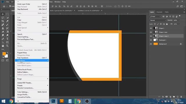 Business Card Design in Photoshop / Graphics Diary / Visiting Card Tutorial смотреть онлайн