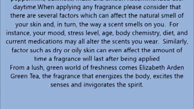 Elizabeth Arden Green Tea Scent Spray, 3 3 fl oz смотреть онлайн