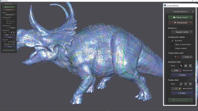 Instant meshes - Free retopology solution смотреть онлайн