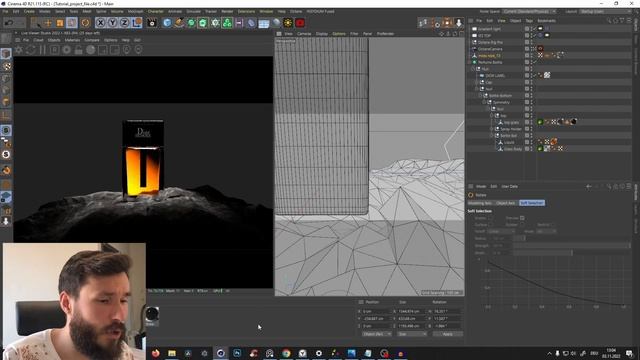 Outstanding 3D Product Rendering | Perfume | Cinema4D & Octane Render | Part 1 смотреть онлайн