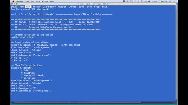 Automatic Informix Range Interval Partitioning and Rolling Windows to Organize your data by Lester смотреть онлайн
